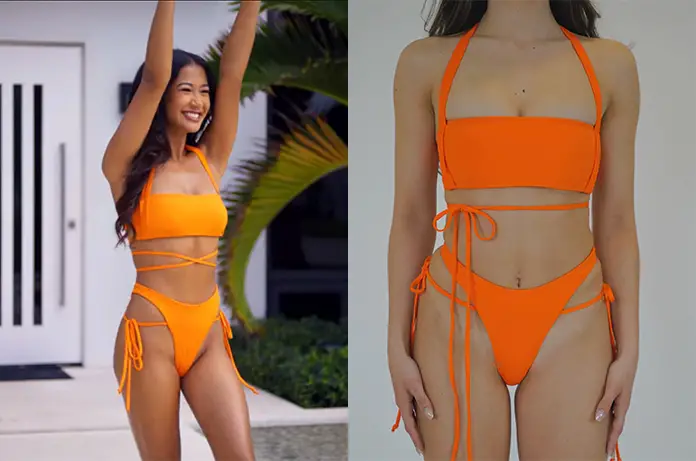 HANDLE Kylisha Jageshar’s orange bikini S6E01