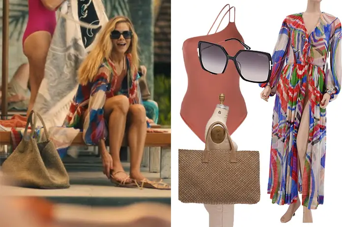 White Lotus: Jaclyn’s Poolside Look Episode 3×01